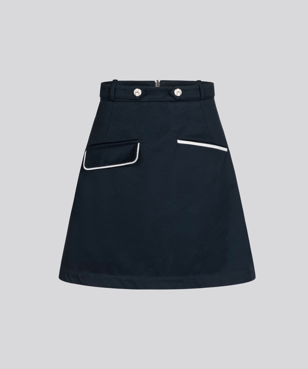 Navy Blue Skirt 