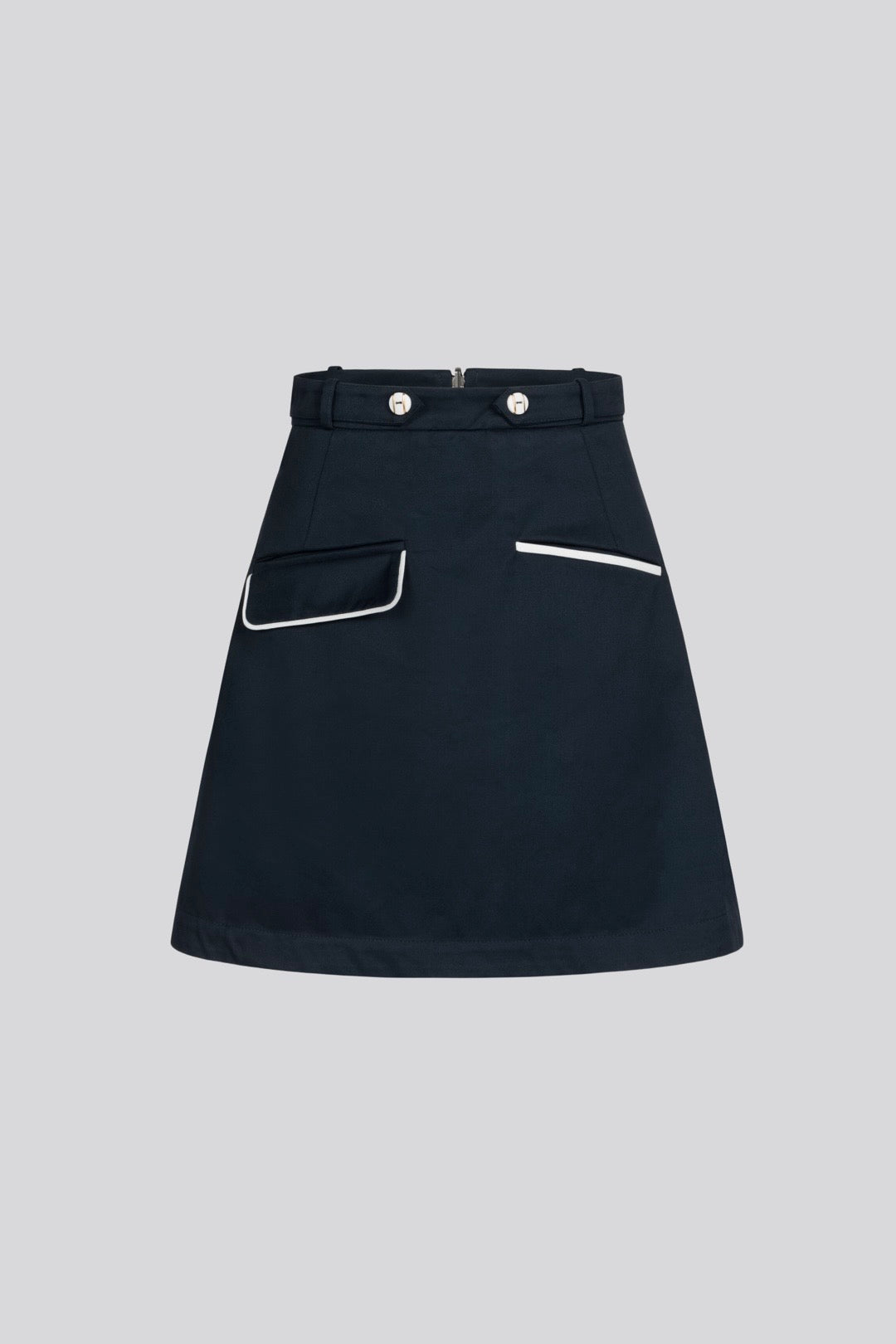 Navy Blue Skirt 