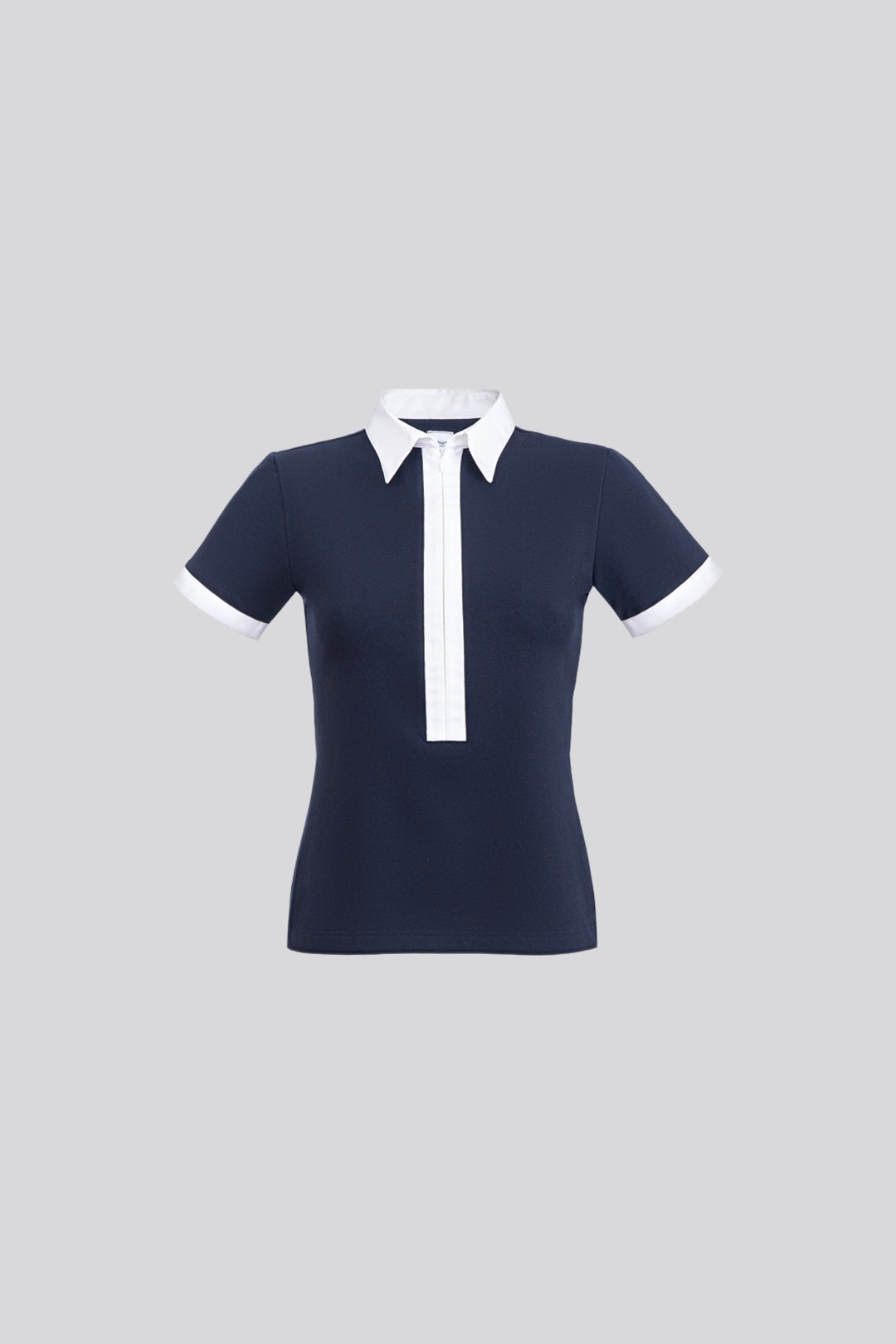 Women's Polo Navy-Blue Shirt