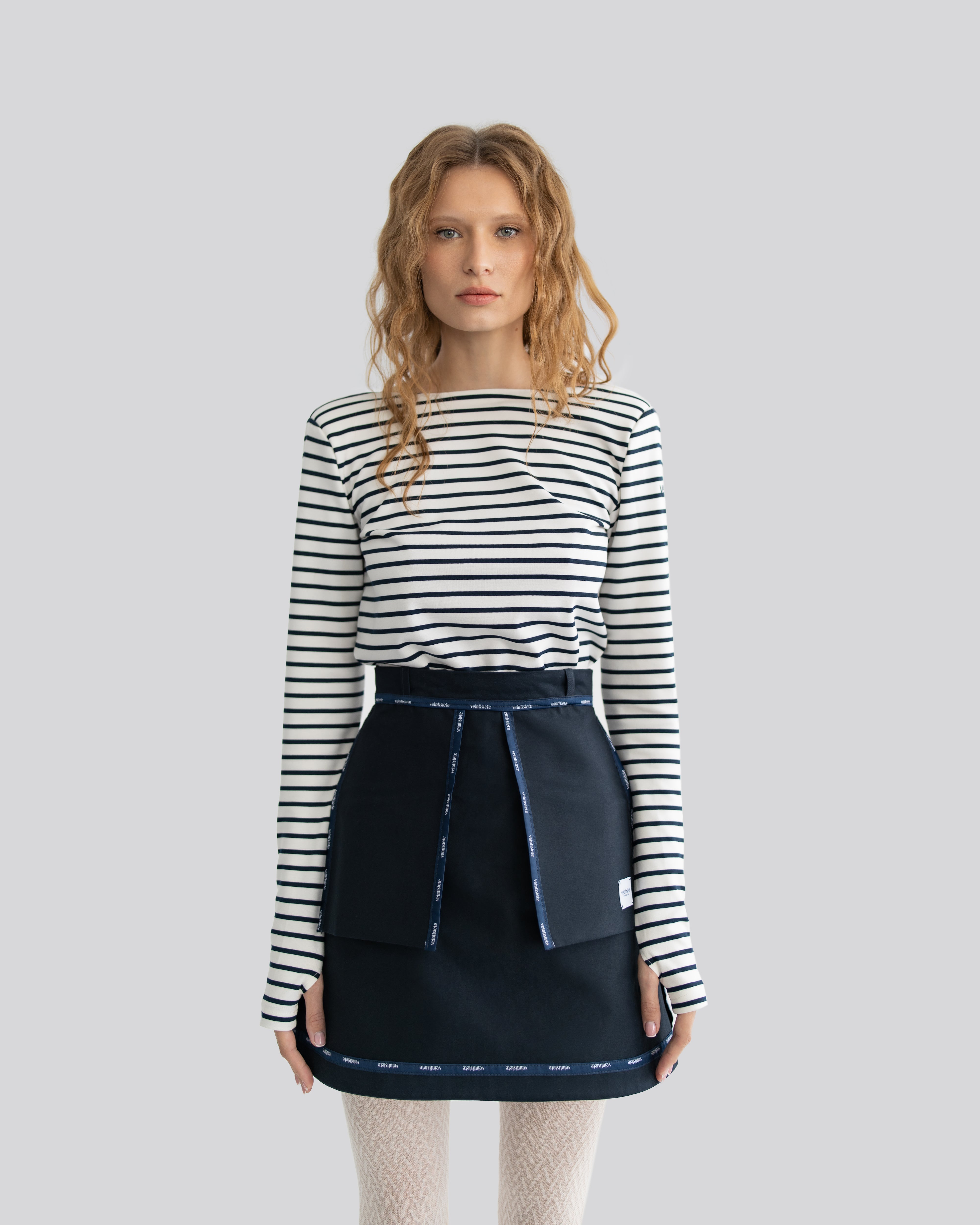 Navy Blue Skirt 